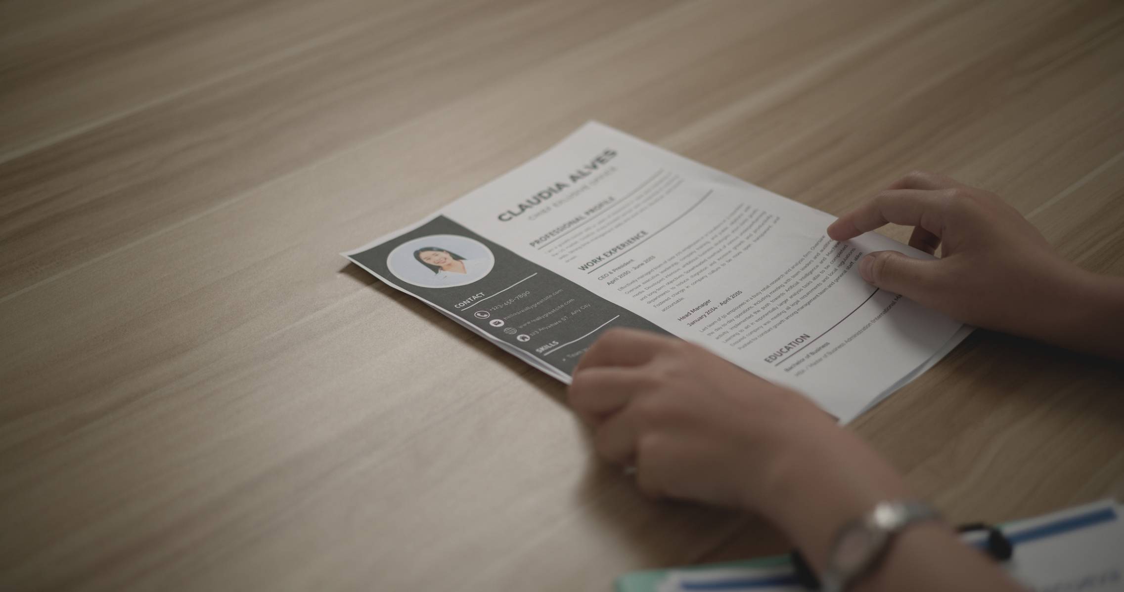exemple de CV pour candidature