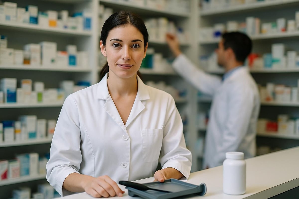 pharmacy technician préparatrice en pharmacie