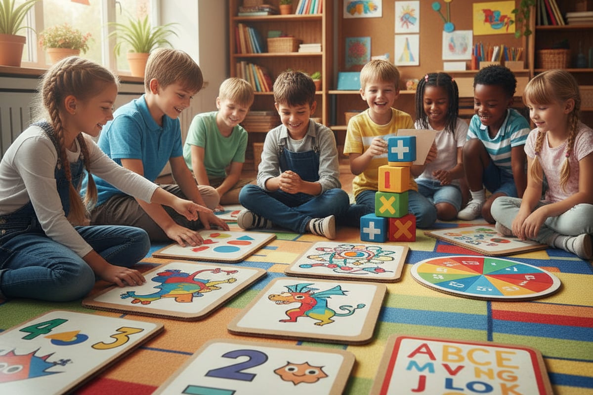 Image de couverture – Méthodes ludiques pour faciliter l’apprentissage des enfants grâce aux fiches éducatives fiches éducatives