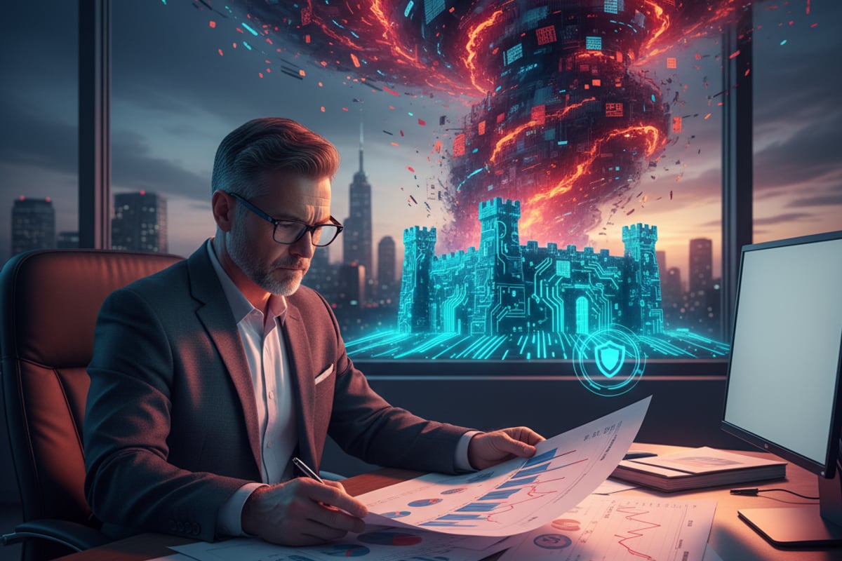 Image de couverture – Le vrai coût des cyberattaques pour les PME face aux dépenses de prévention coût de cybersécurité
