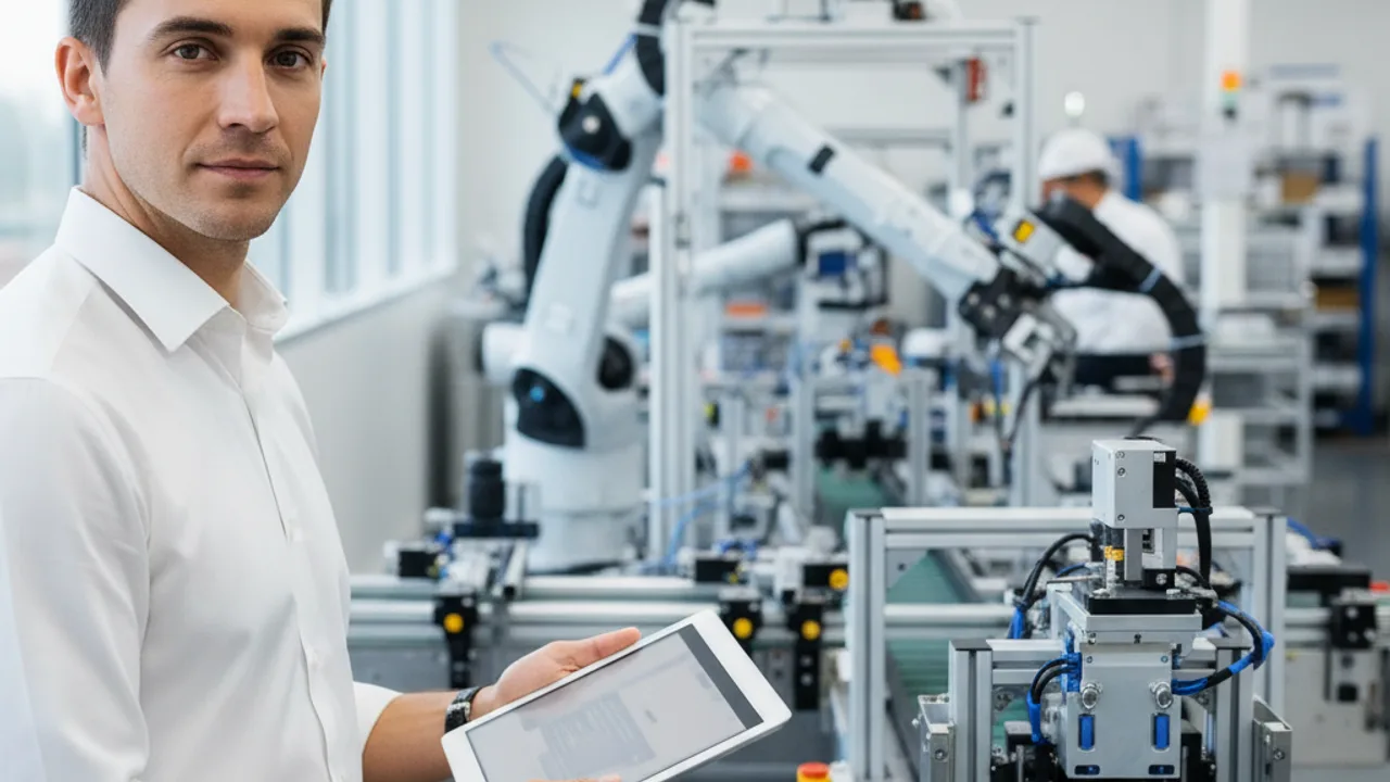 Ingénieur en production sur ligne industrielle