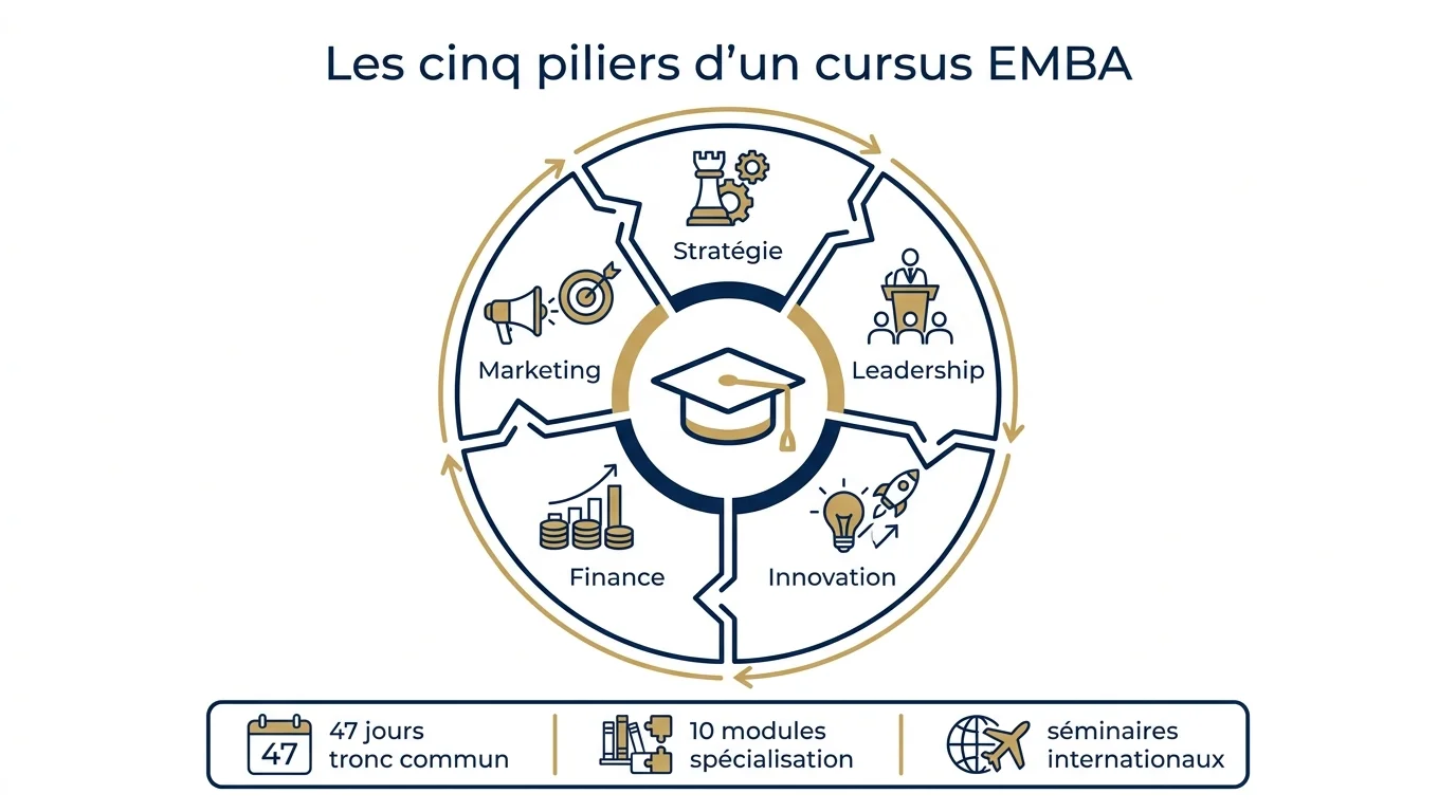 Les cinq piliers d'un cursus EMBA